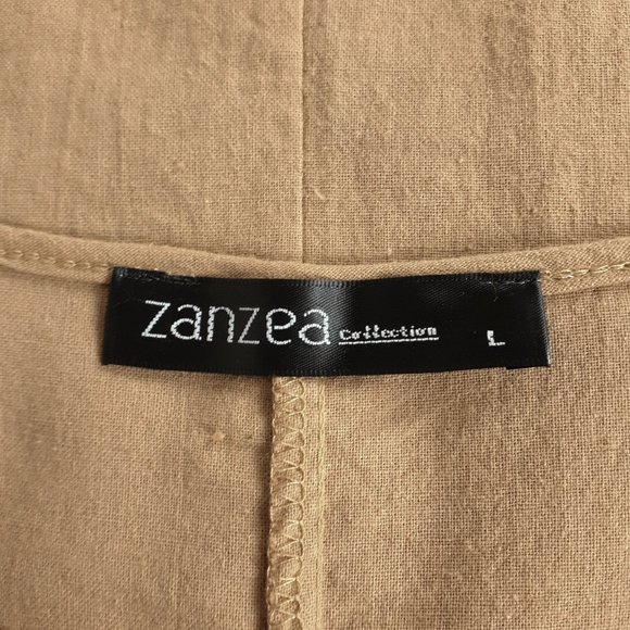 Zanzea Colour Spliced Cotton Summer Dress - Picture 9 of 13